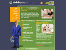 Tablet Screenshot of markellmechanical.com